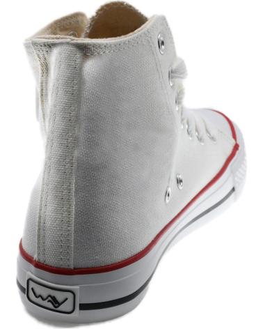 Esportes  de Mulher e Menina e Menino BEPPI BOTA LONA WHITE