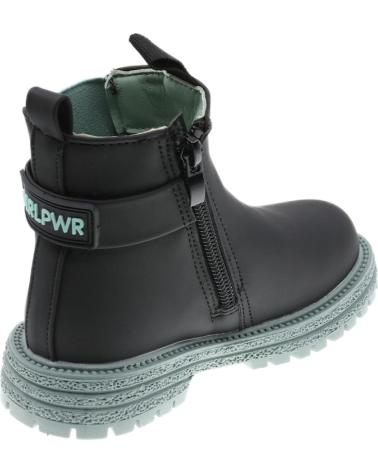 Bottes pour Fille et Garçon BEPPI BOTA CASUAL BLACK - GREEN
