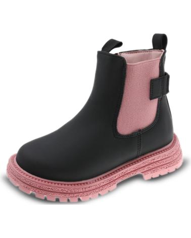 Bottes pour Fille BEPPI BOTA CASUAL BLACK - PINK