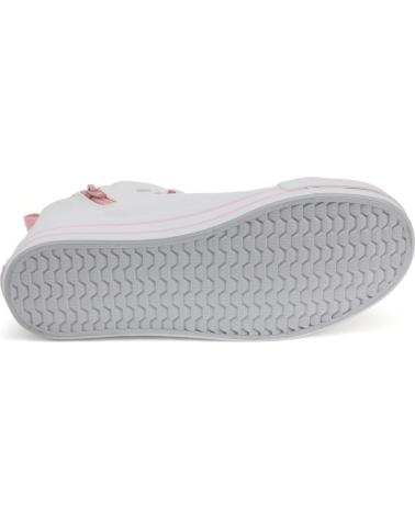 Sportif pour Fille BEPPI BOTA LONA WHITE - PINK