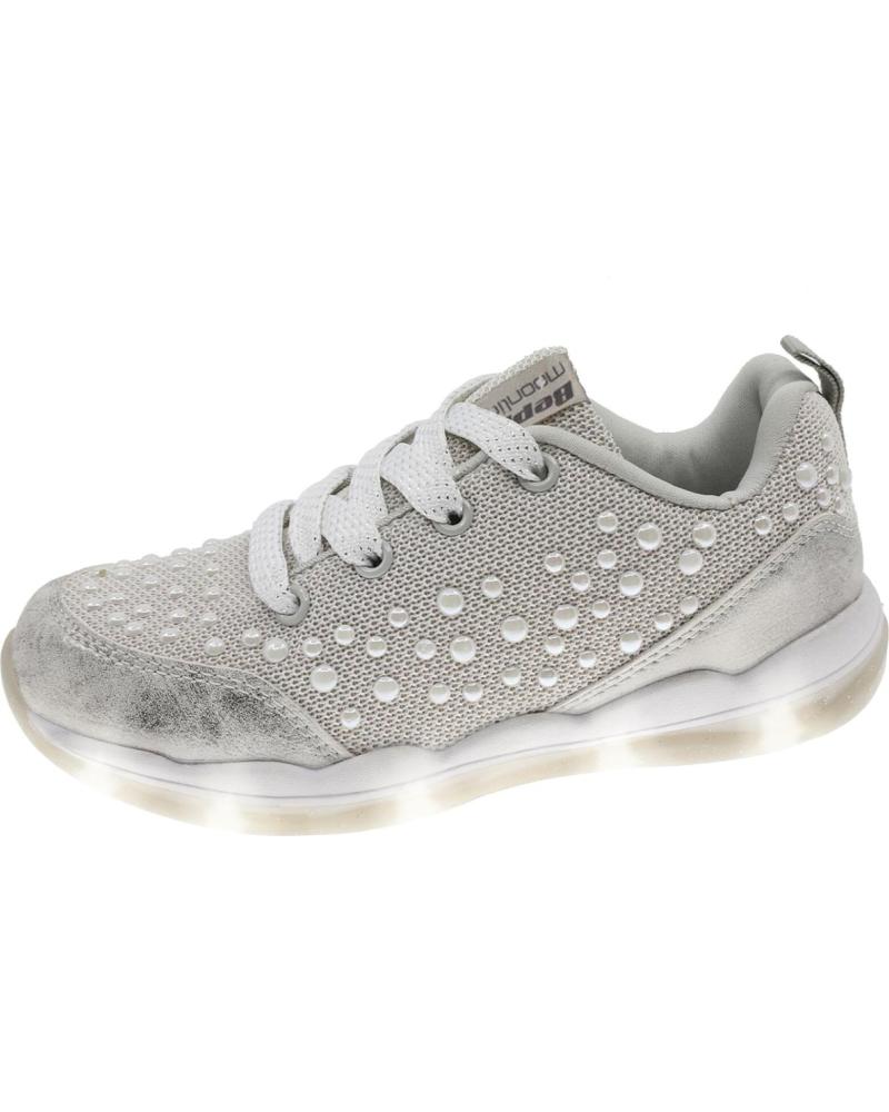 Esportes  de Menina e Menino BEPPI SAPATO COM LUZES GREY