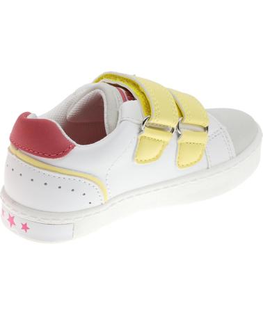 Esportes  de Menina BEPPI SAPATO CASUAL WHITE - YELLOW