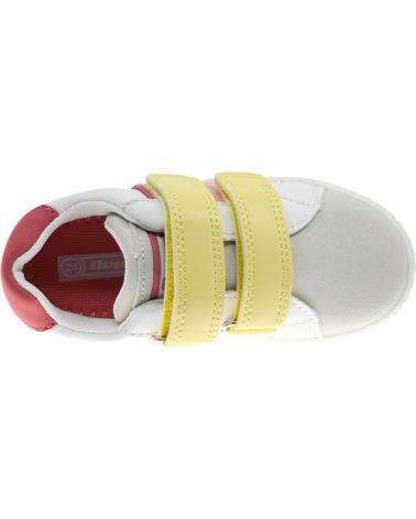 Esportes  de Menina BEPPI SAPATO CASUAL WHITE - YELLOW