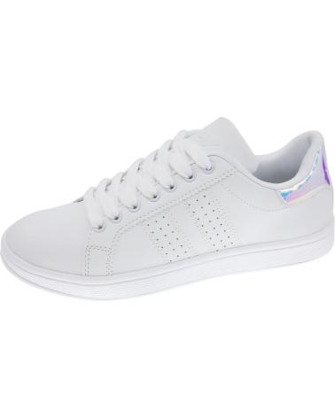 Sportivo per Donna BEPPI SAPATO CASUAL WHITE - SILVER