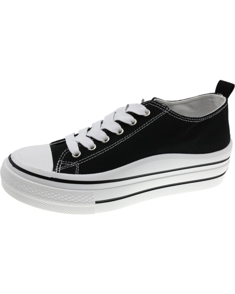 Esportes  de Mulher BEPPI SAPATO LONA BLACK