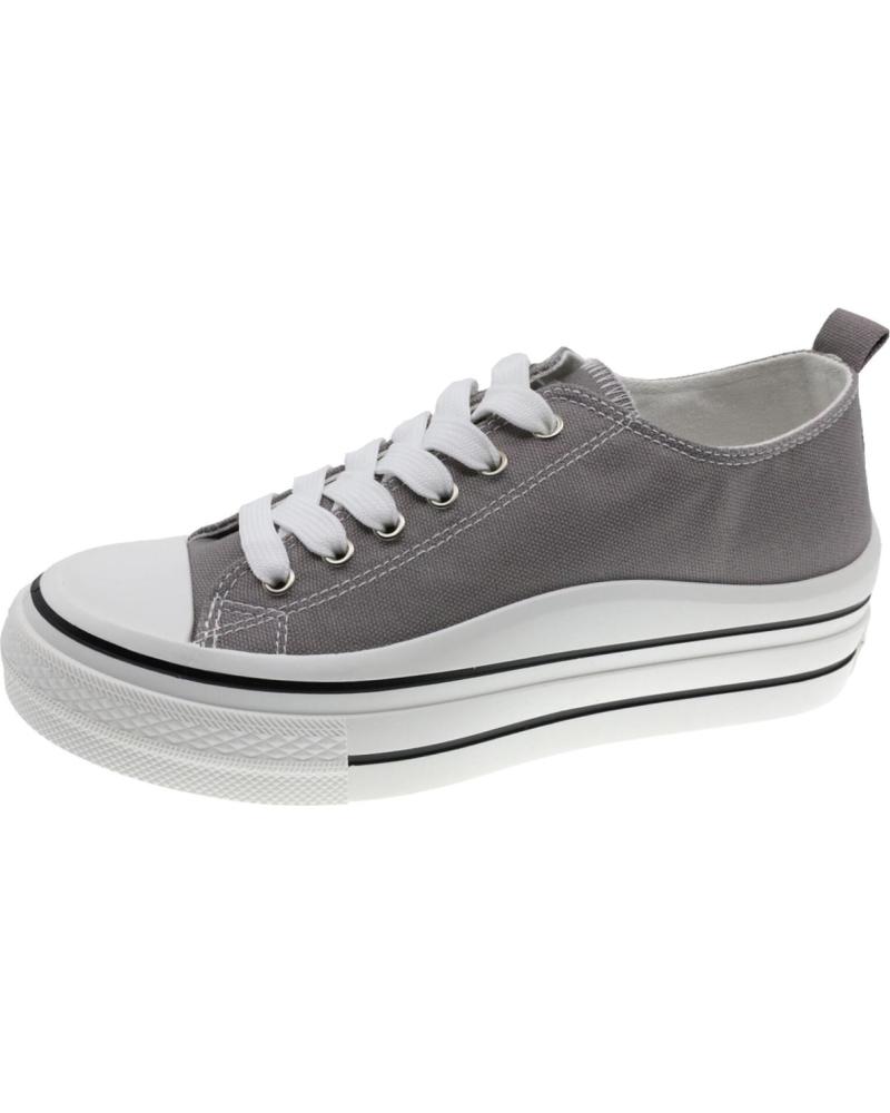 Esportes  de Mulher BEPPI SAPATO LONA GREY