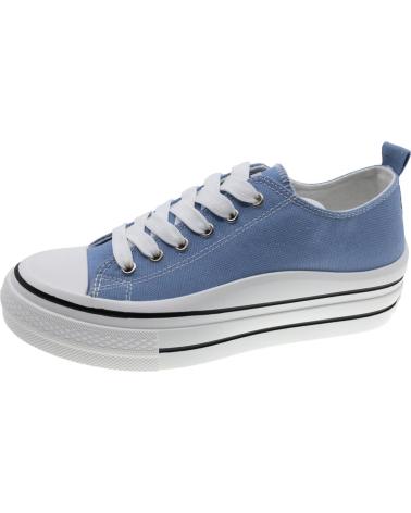 Esportes  de Mulher BEPPI SAPATO LONA LIGHT BLUE