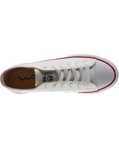 Sportif pour Femme et Fille et Garçon BEPPI SAPATO LONA WHITE