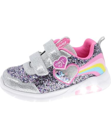 Sportivo per Bambina BEPPI SAPATO COM LUZES SILVER