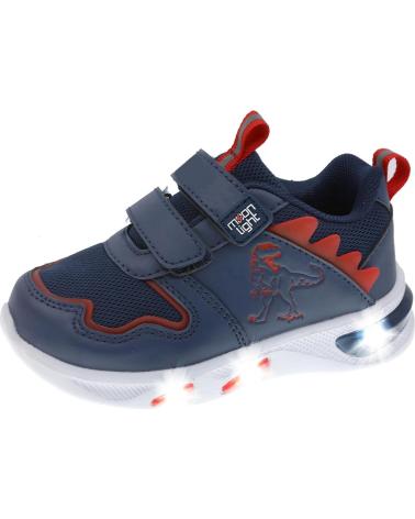Esportes  de Menino BEPPI SAPATO COM LUZES NAVY BLUE