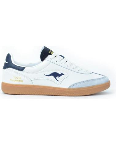 Sneaker für Damen KANGAROOS DEPORTIVAS DE MUJER K17-12 PIEL BLANCOPIEL BLANCO