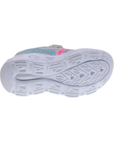 girl Trainers BEPPI SAPATO COM LUZES SILVER