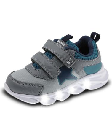 Sneaker für Mädchen und Junge BEPPI SAPATO COM LUZES GREY