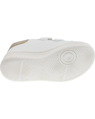 Sportivo per Bambina BEPPI SAPATO CASUAL WHITE - GOLD