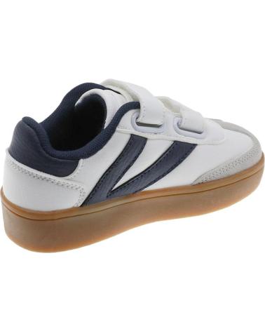 Sportif pour Fille et Garçon BEPPI SAPATO CASUAL WHITE - NAVY