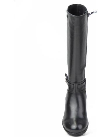 Stivali per Donna KANGAROOS BOTAS PLANAS 709 MUJER NEGRO