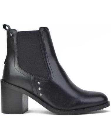 Stiefel für Damen KANGAROOS BOTINES DE MUJER 707-11 PIEL NEGROPIEL NEGRO