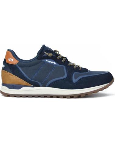 Sneaker für Herren KANGAROOS DEPORTIVAS DE HOMBRE 647-4 COMB MARINO-CUEROCOMB MARINO-CUERO