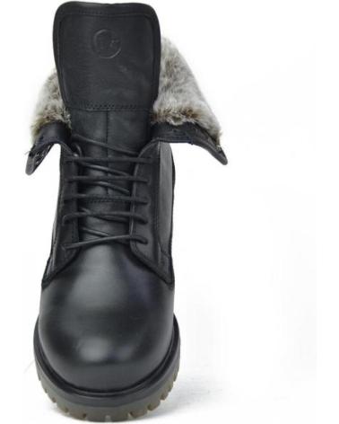 Stivaletti per Donna CORONEL TAPIOCCA BOTINES DE MUJER C227-11 PIEL NEGROPIEL NEGRO