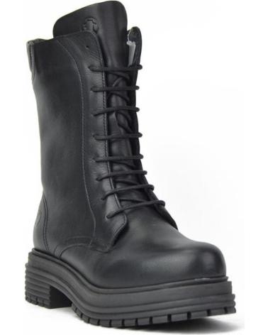 Botins de Mulher CORONEL TAPIOCCA BOTINES PLANOS C209 MUJER NEGRO