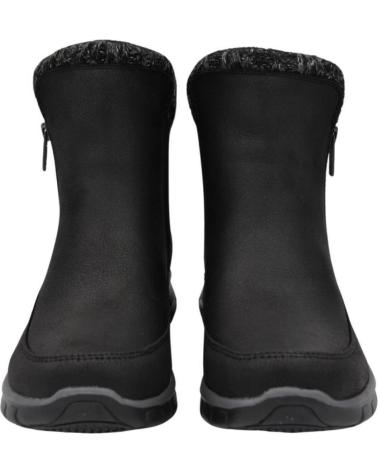 Stivaletti per Donna SKECHERS - BOTA DE MUJER DE PIEL VEGANA SUELA ANTIDESLIZA BBK