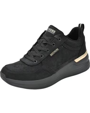 SCARPE SKECHERS DONNA MEMORY FOAM NERE BBK