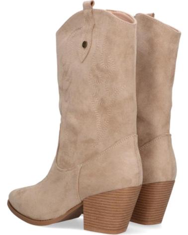 Boots für Damen ETIKA BOTA CAMPERA PARA MUJER 110517 COLOR TAUPE BEIGE