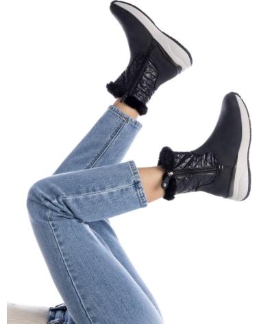 Woman boots XTI 143364 TEXTIL NEGRO