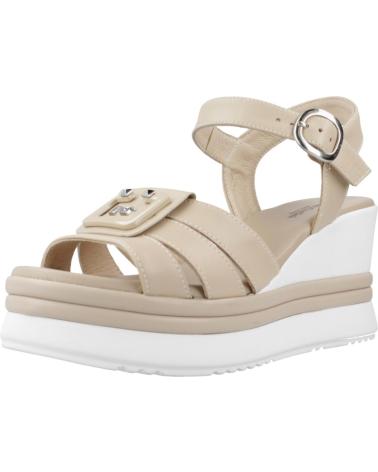 Sandales pour Femme NERO GIARDINI SANDALIA CUNA 7 CM BEIGE
