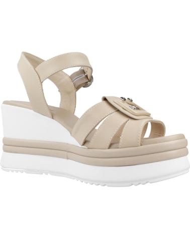 Sandales pour Femme NERO GIARDINI SANDALIA CUNA 7 CM BEIGE