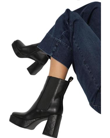 Stiefel für Damen LOLA CASADEMUNT BOTN TACN ACOLCHADO LF2405024 NEGRO