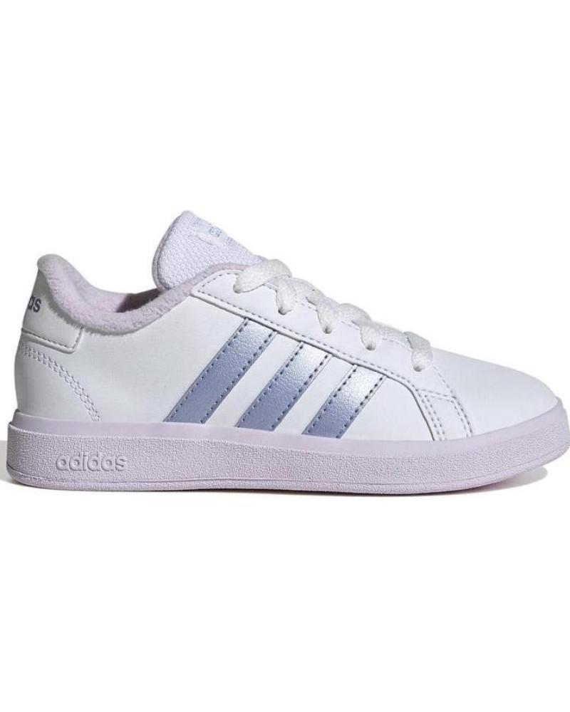 Sportivo per Donna e Bambina e Bambino ADIDAS ZAPATILLA GRAND COURT 2 0 K IE3844 BLANCO