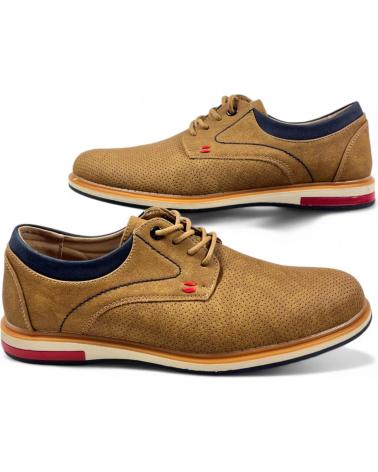 Sapatos de Homem TIMBOS ZAPATO CASUAL DE HOMBRE CAMEL 130576 MARRóN