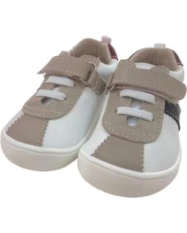 Shoes-De-Niño-PIRUFIN-ZAPATILLAS-DE-DEPORTE-PIRUFLEX-BLANCO-Y-BEIGE
