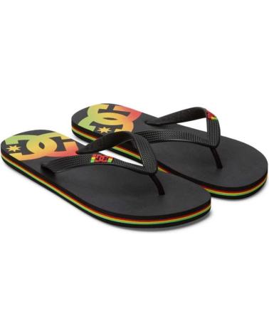 Chanclas de Hombre y Mujer y Niña y Niño DC SHOES CHANCLAS SPRAY RASTA MULTICOLOR