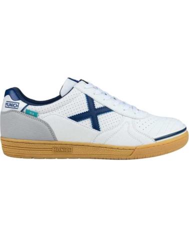 Sportivo per Uomo MUNICH ZAPATILLAS G3 PROFIT 423 AZUL CARAMELO 3111423 FUTBOL BLANCO