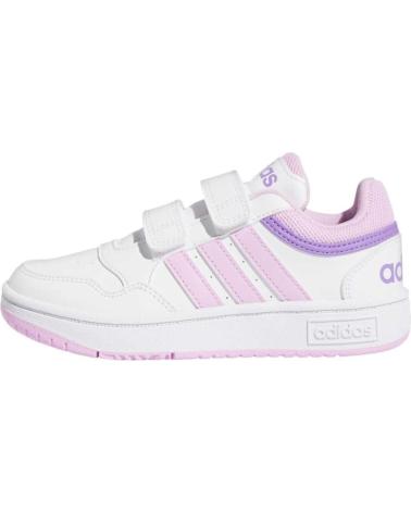 Esportes  de Menina ADIDAS HOOPS 3 0 CF C ZAPATILLAS NINO ADIF5319 BCROS