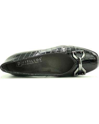 Sapatos de Mulher PITILLOS SALON 10113 NEGRO
