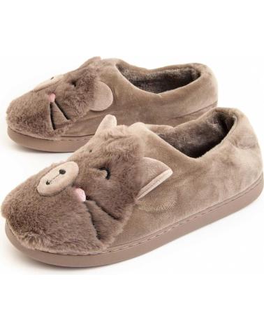 Pantufas de Mulher NORTHOME CALIDES2 BROWN