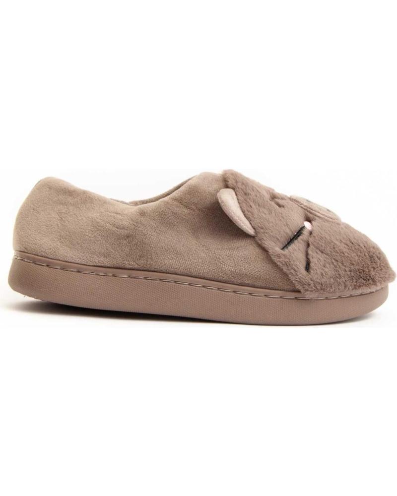Pantufas de Mulher NORTHOME CALIDES2 BROWN