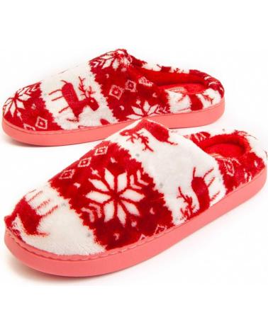 Pantufas de Mulher NORTHOME CALIDES10 RED