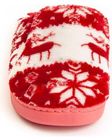 Pantufas de Mulher NORTHOME CALIDES10 RED