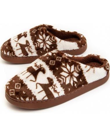 Pantoufles pour Femme NORTHOME CALIDES10 BROWN