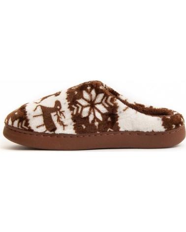Pantoufles pour Femme NORTHOME CALIDES10 BROWN