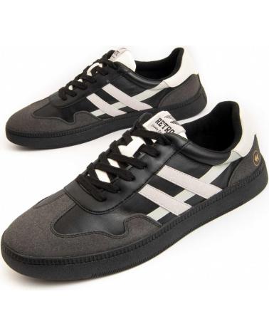 Deportivas de Hombre MONTEVITA RETRO BLACK