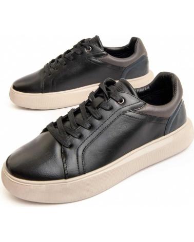 Man Trainers MONTEVITA MAROON BLACK
