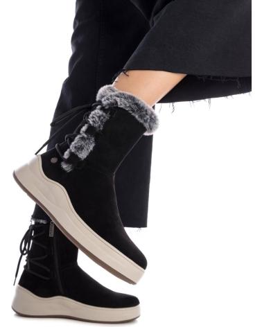 BOTTINES REFRESH 17211701 NOIRES AVEC DOUBLURE EN FOURRURE SYNTHÉTIQUE NEGRO