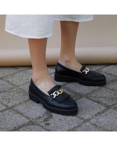 MOCASINES MARTINELLI HERMOSILLA 1568-A665P1 PARA MUJER EN NEGRO