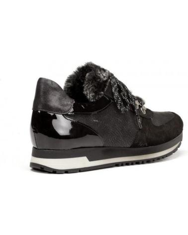 Deportivas de Mujer DORKING ZAPATILLAS CASUAL NEGRO-NEGRO TRUE D8009 CALF NEGRO COMB-6
