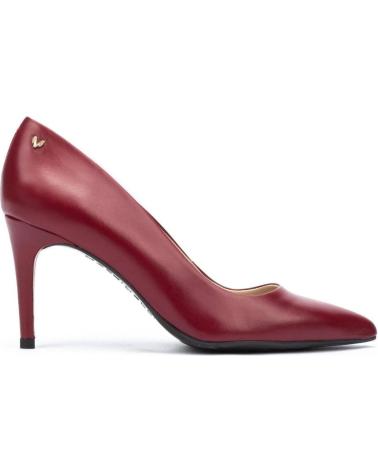 DÉCOLLETÉ MARTINELLI THELMA 1489-3366P IN PELLE ROSSO BORDEAUX BURDEOS